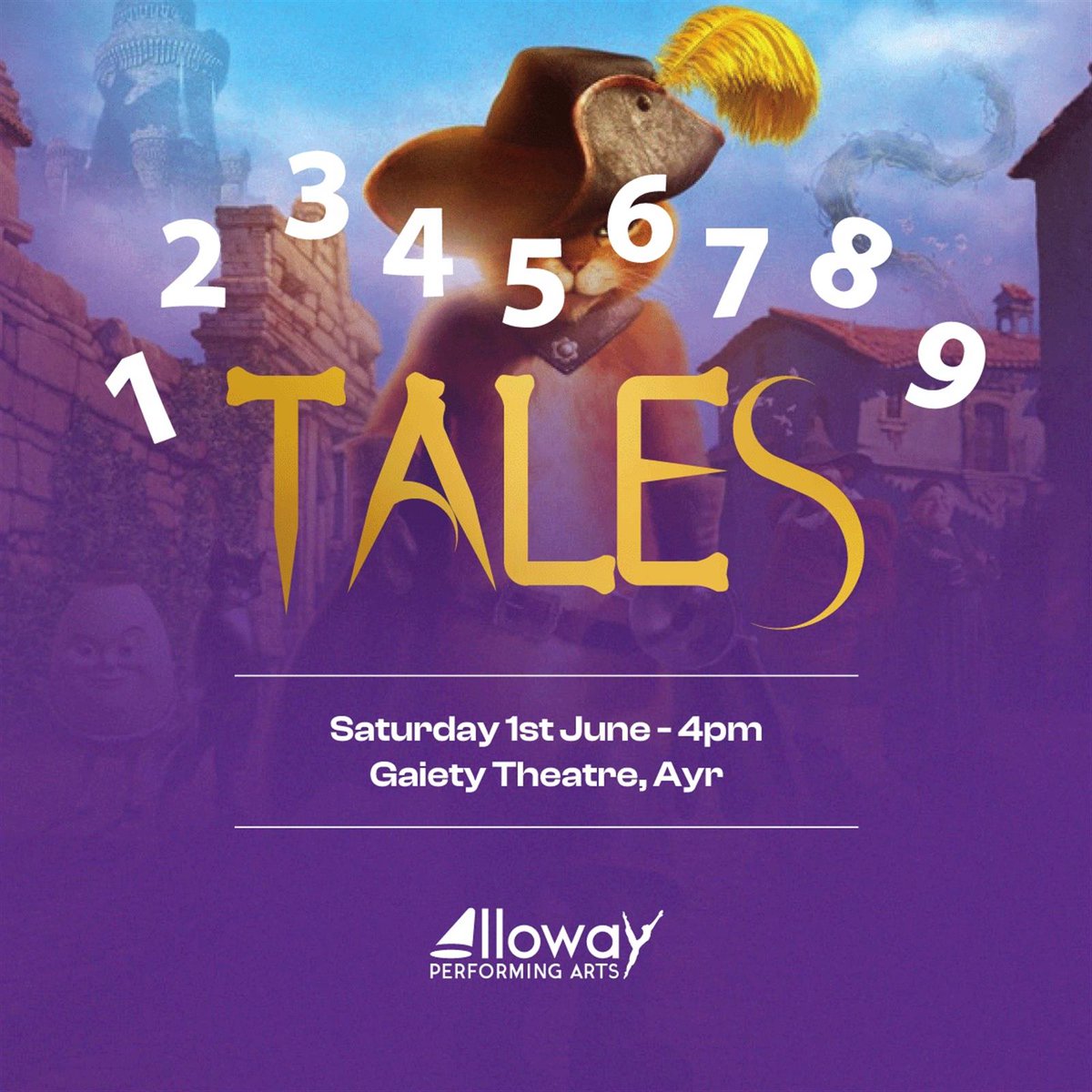 Back at The Gaiety to present their 2024 show... 🎭 Tales - Alloway Performing Arts 📅 Sat 1 Jun 2024 🎟️ bit.ly/3UIIbIv #amateurdramatics #locatalent #whatsonayrshire #ayrgaiety