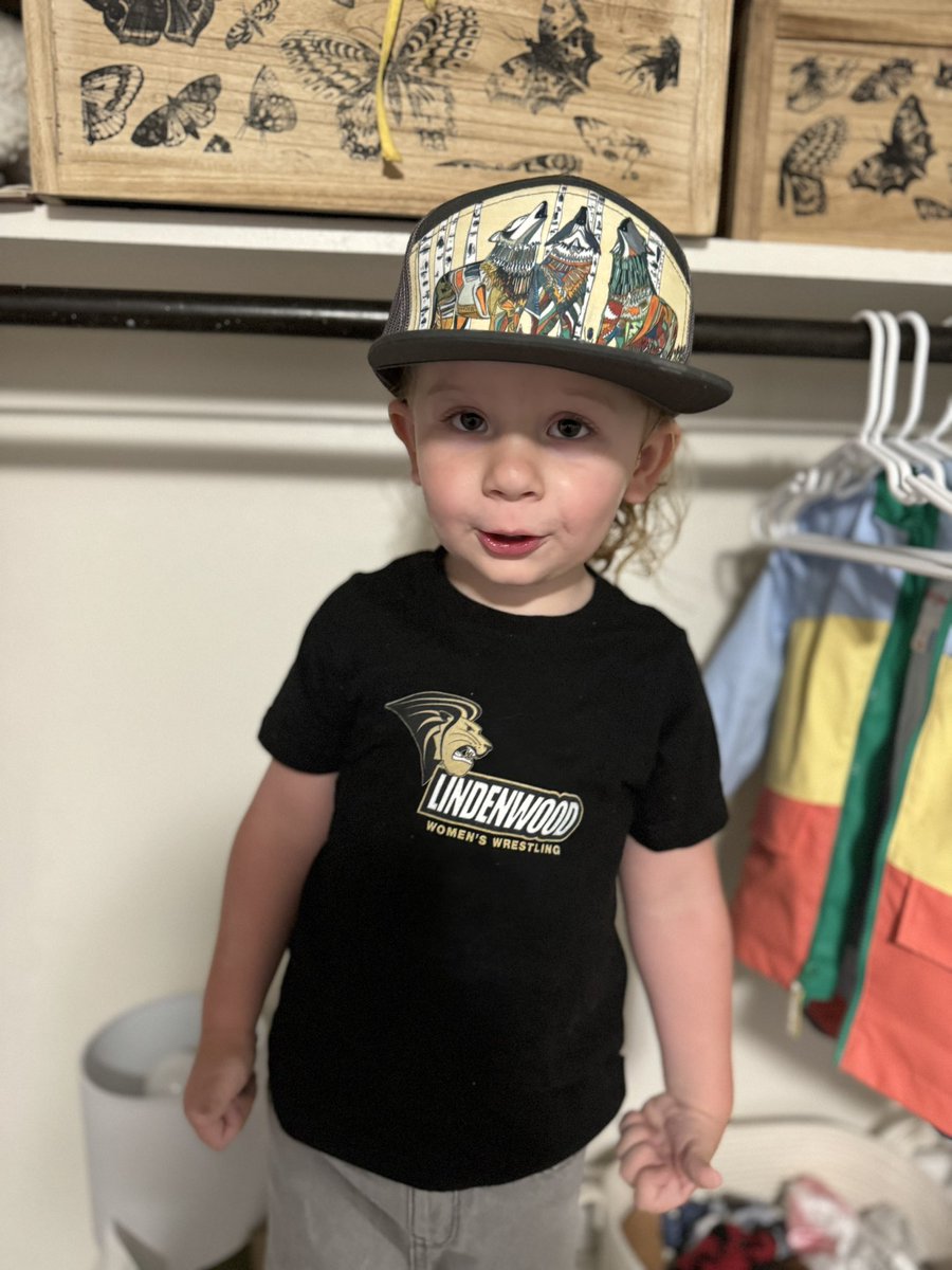 the_rogue_wolfe's tweet photo. #WrestlingShirtADayinMay 

Thank you @LindenwoodU and @LU_Lions for supporting @LUWWrestling I hope you keep supporting @LUWrestling. https://t.co/HRWT1EDiiW