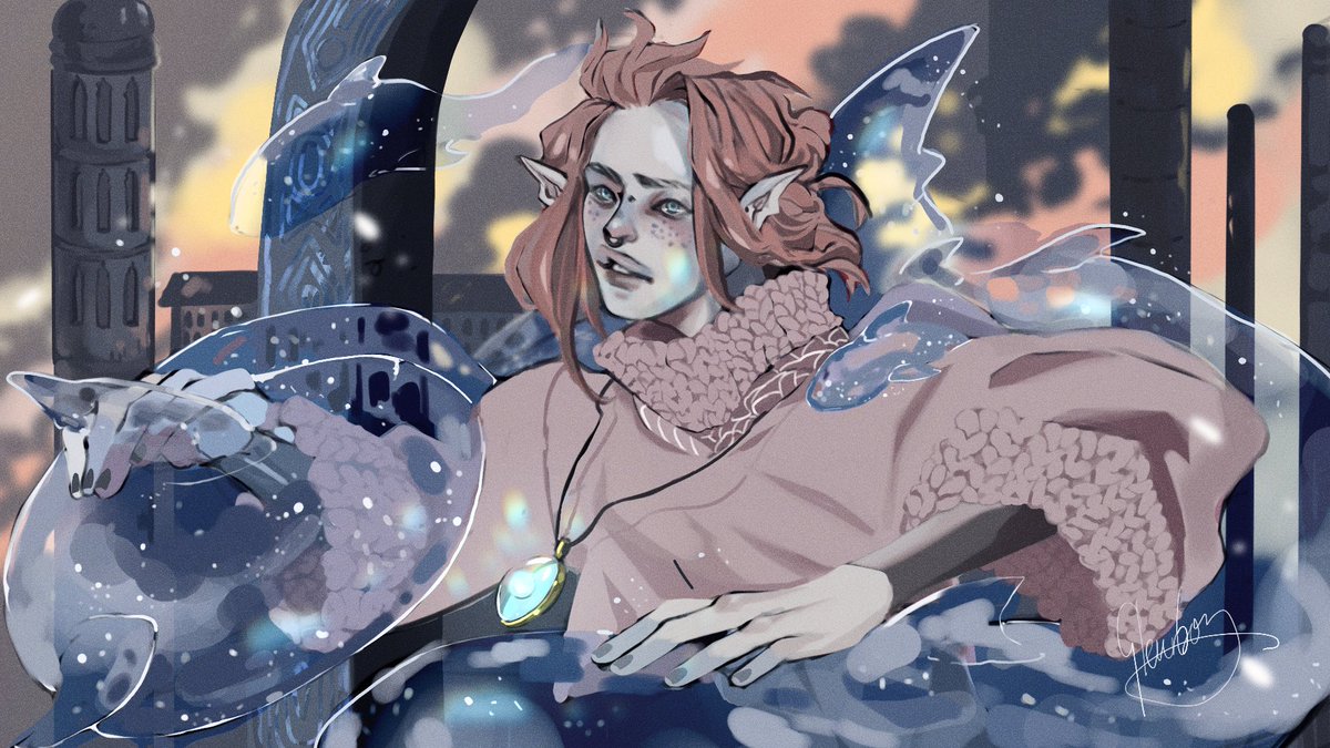 Looking for work in 2D character art 💕
Hmu if you are open for applications and would like to work with me 

I have a full portfolio ready and am located in germany 🌻