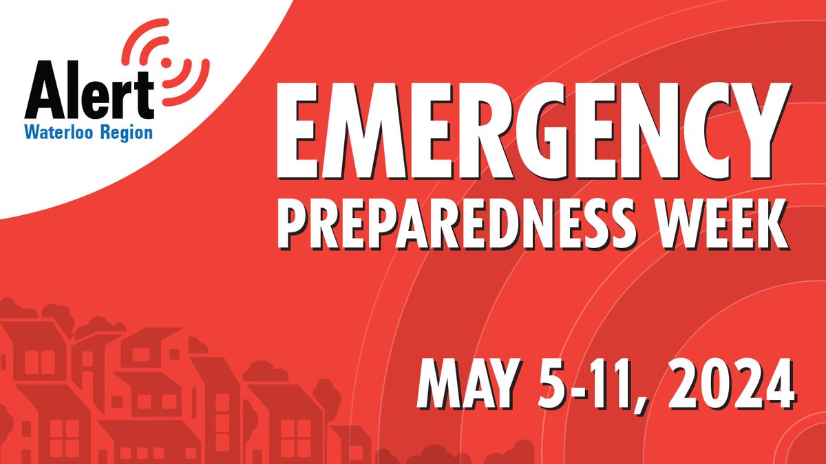 🚨 Next week = Emergency Preparedness Week! Swing by our booth at Kitchener City Hall from tomorrow 'til Wed, 8am-5pm. Learn your risks & prep tips. Grab resources & get ready for emergencies! 📦💡 kitchener.ca/EmergencyPlann…