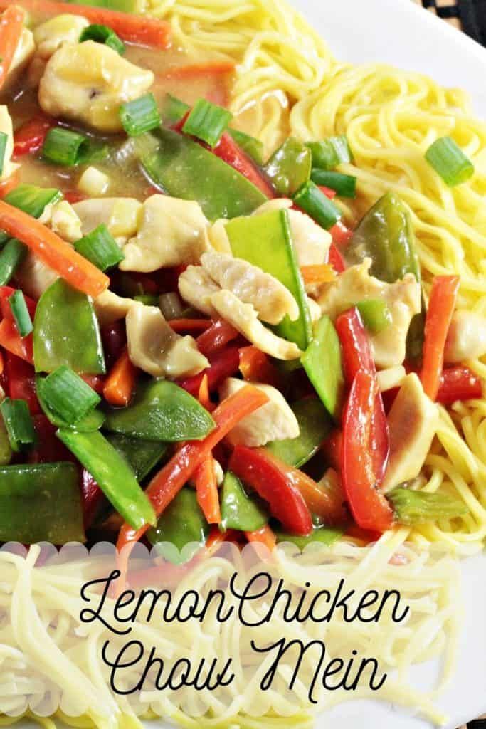 Fresh veggies and lean protein in a tangy sauce served over ramen noodles. Lemon Chicken Chow Mein ⇣ mindyscookingobsession.com/lemon-chicken-…  

#chowmein #easymeals #cooking #lunch #recipes #lunchideas #chicken