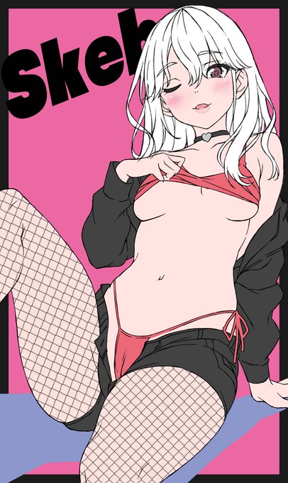 Skebにてご依頼主様の娘さん描かせて頂きました☺️ リクエスト誠にありがとうございました! 