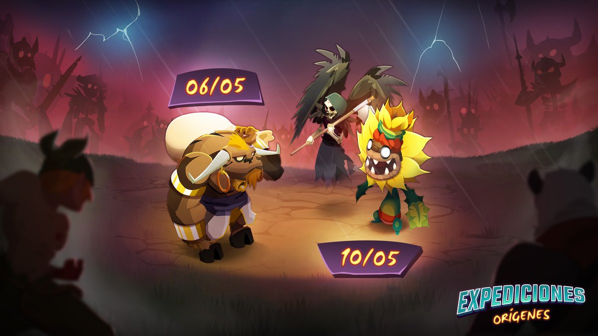 ⏰ Recordatorio para las próximas Mazmorras de la segunda temporada de las expediciones #DOFUS
📌 ¡Márcalas en tu calendario y que la fuerza te acompañe!  
📆 Lunes 6 de mayo: Minotauroro 🐮
📆 Viernes 10 de mayo: Maestro Cuerbok y Girasol Hambriento 🐦⬛ 🌻