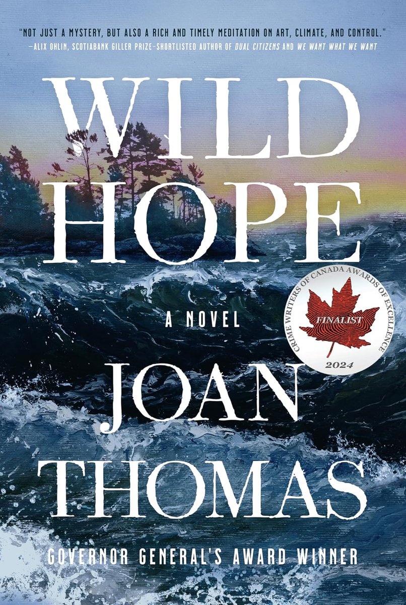 Joan Thomas (@joanthomas_sky) on Twitter photo Thank you to the Crime Writers of Canada for nominating Wild Hope as the Best Crime Novel set in Canada! Thank you to the Crime Writers of Canada for nominating Wild Hope as the Best Crime Novel set in Canada!