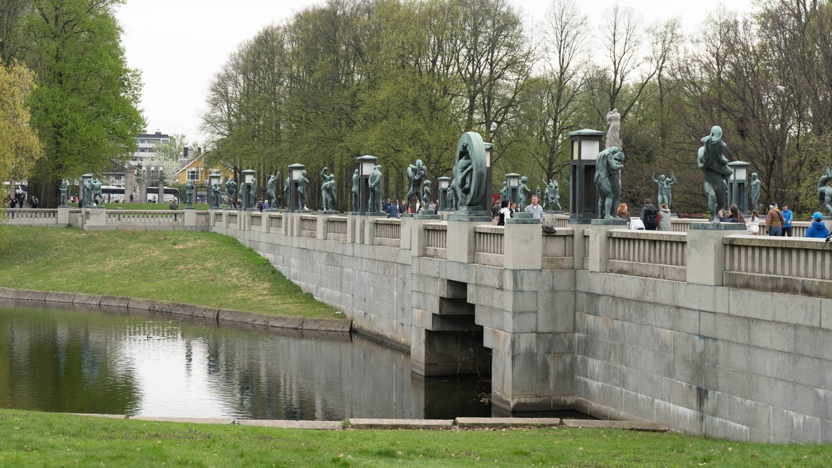 Vigeland sculptures in Frogner Park #Oslo