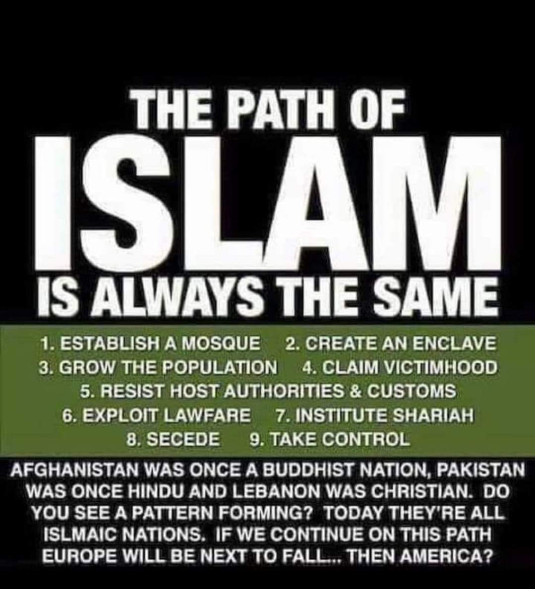 @EuropeInvasionn Welcome to the West's self inflicted
Arab ISLAMIC Dystopia....🤔