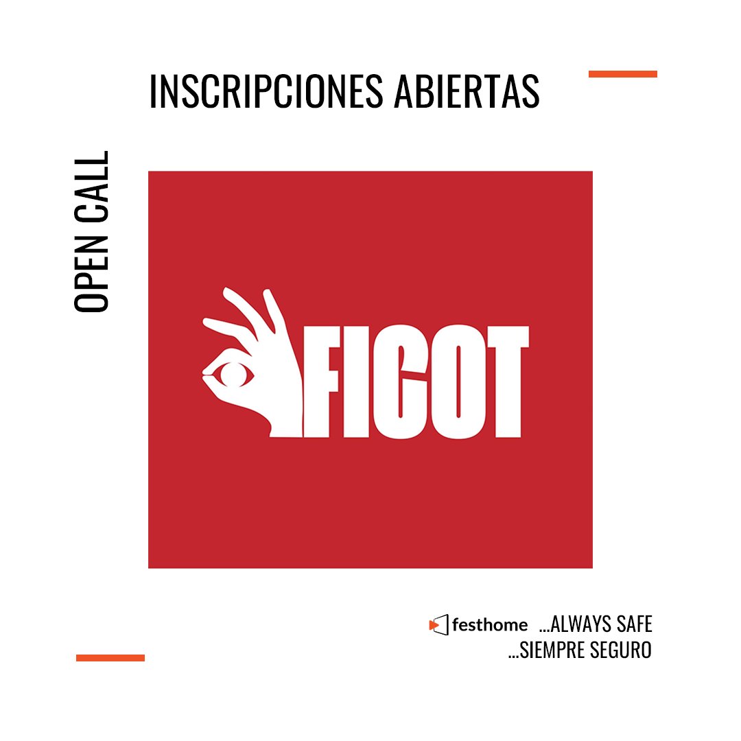 2º Festival Internacional De Cine De La Otredad
@ficot_ <a href="/Ficotredad/">Festival Internacional de Cine de la Otredad</a> 

📩 festhome.com/festival/festi…

#callforentries #opencall #filmfestival #film #festival #corto #shortfilm #submissions #inscripciones #festivaldecine #deadline #cinema #convocatoria