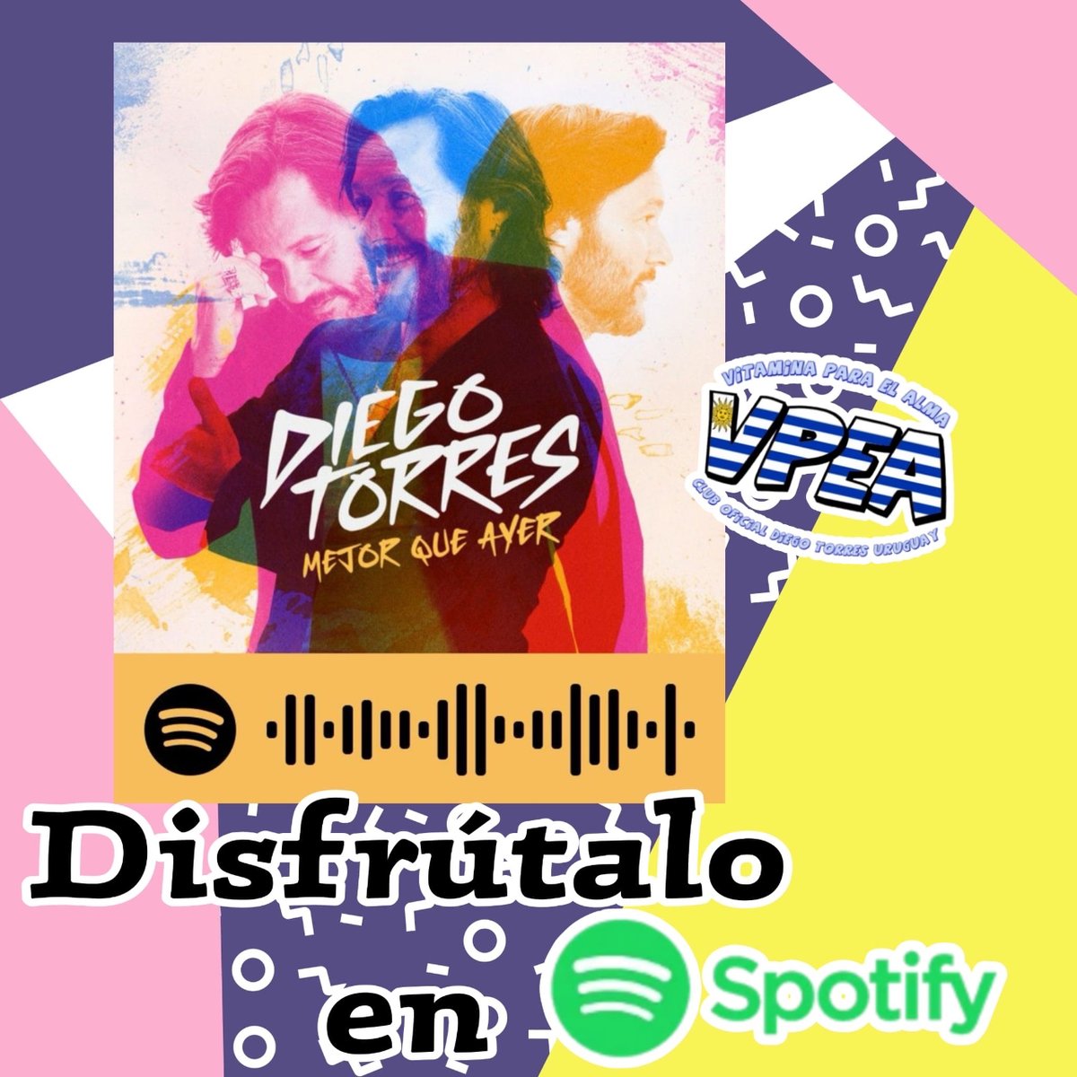 No dejes de reproducir #mejorqueayer , el gran disco de @diegotorresmusica (@diegotorres), en @spotify
#diegotorres #diegotorresmusica #diegotorresmusica