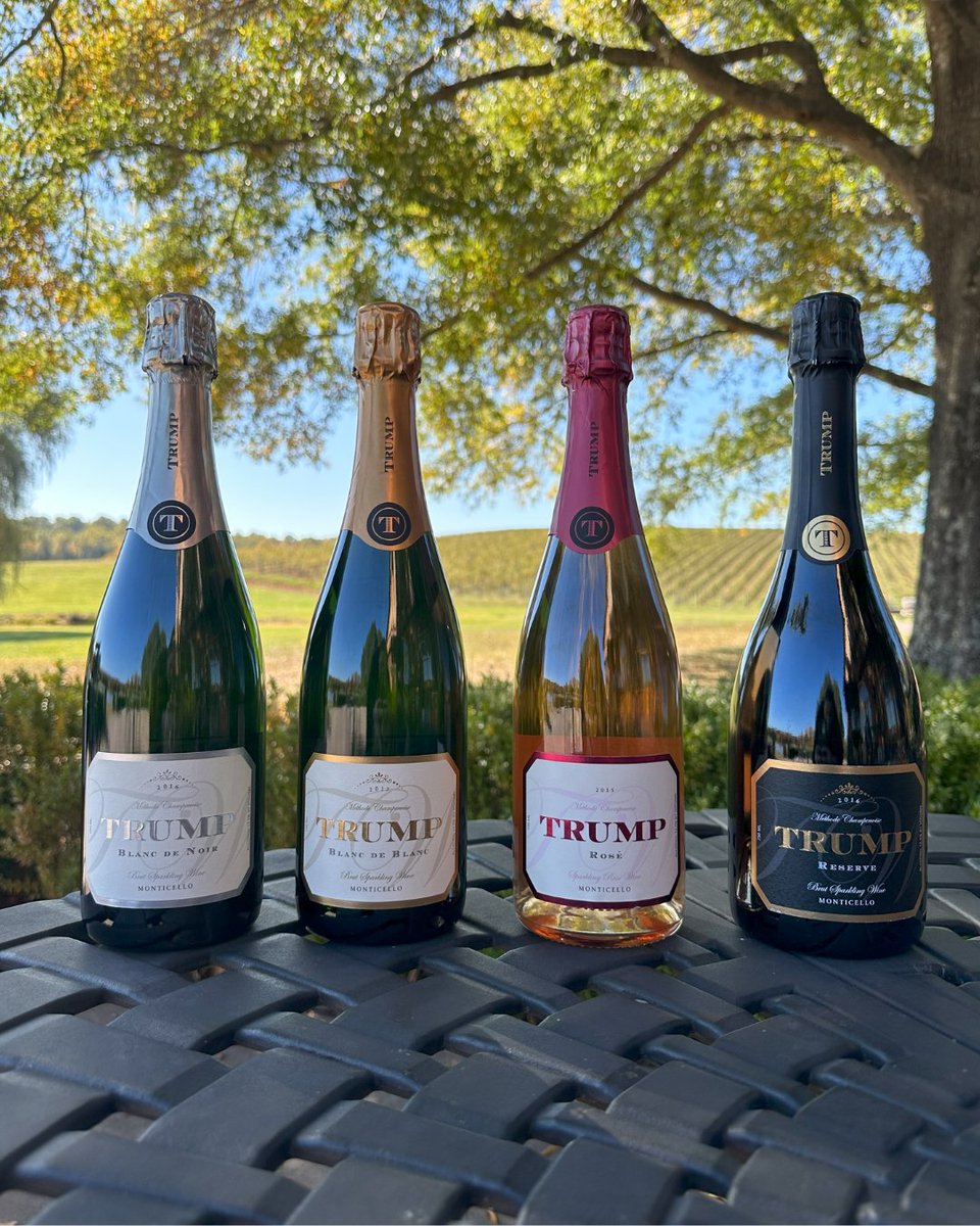 Why settle for boring when you can have bubbly? 😉🍾 Our Sparkling Flight includes four stunning Sparkling Wines that are guaranteed to impress. Visit our Tasting Room today and let us know which one is your favorite! #TrumpWinery #NeverSettle #SparklingFlight #SparklingWine