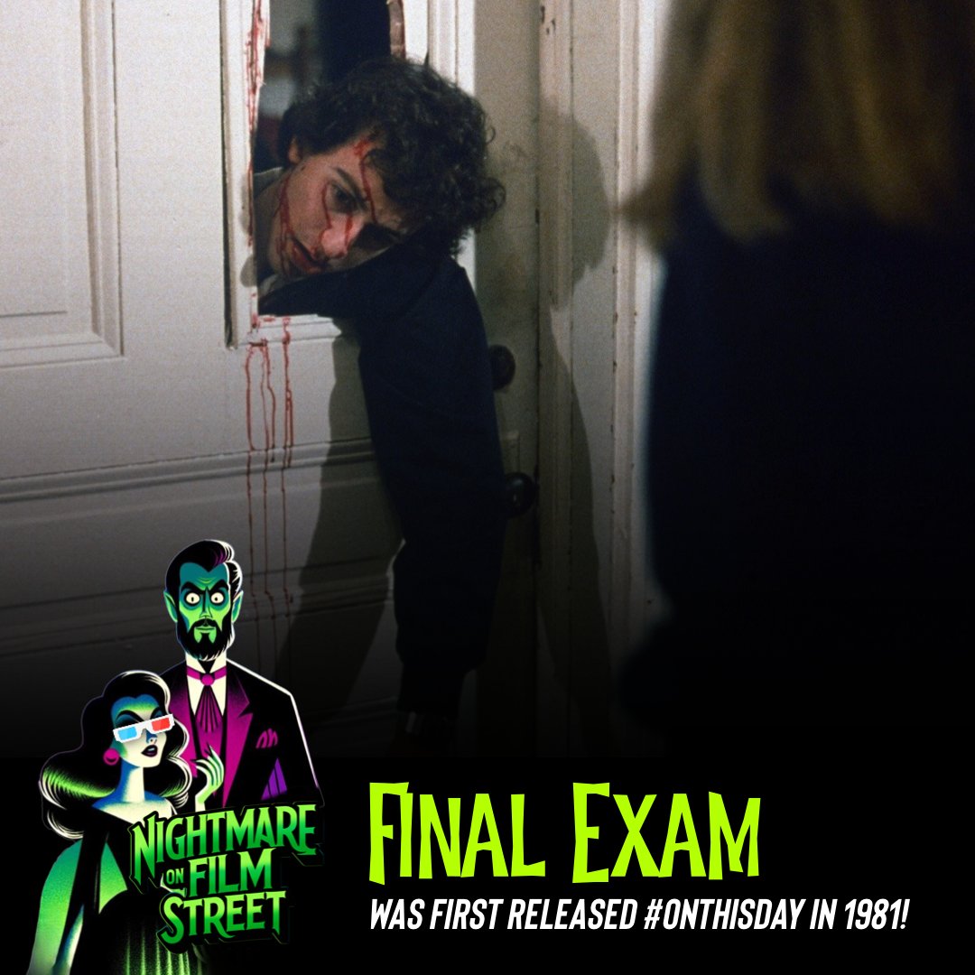 'Are you ready for the ultimate test of terror?'
FINAL EXAM was first released #onthisday in 1981!