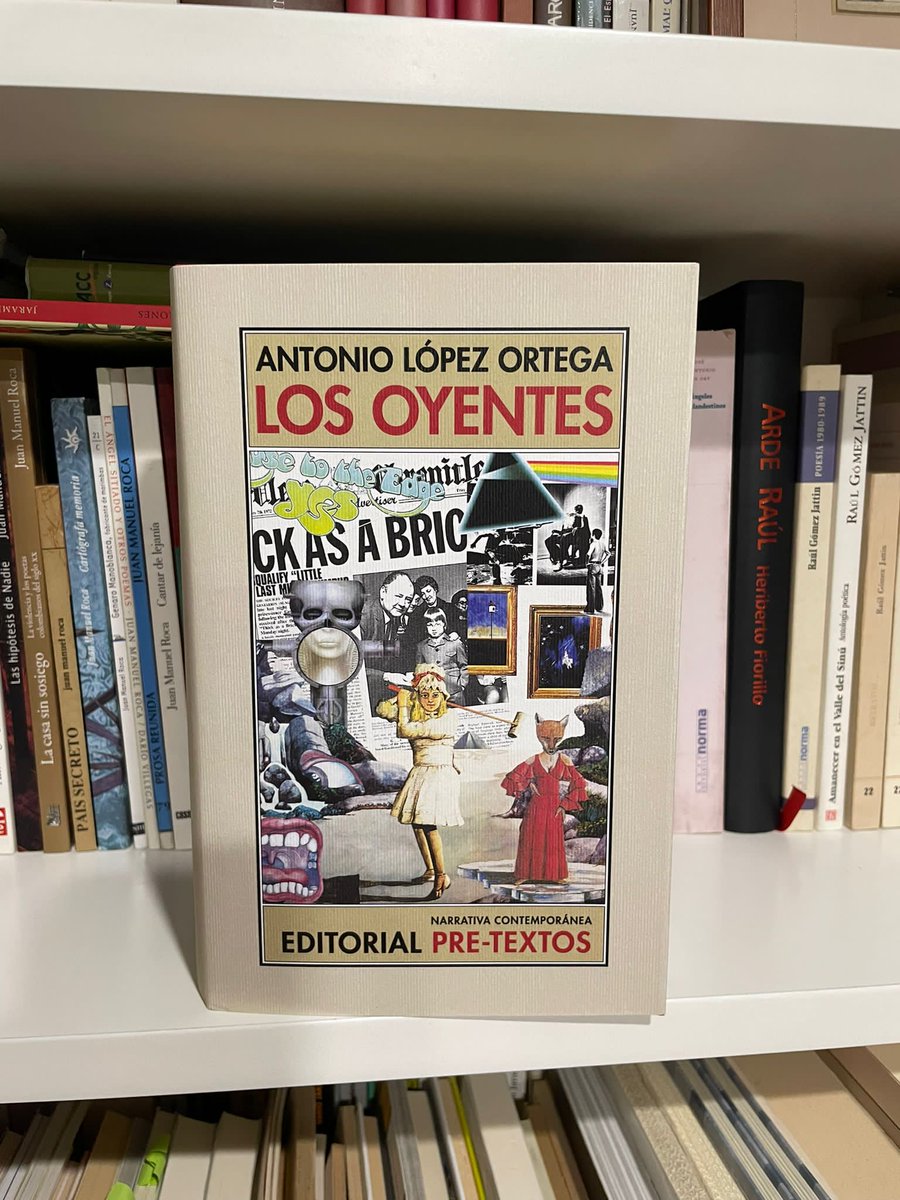 Gracias a Alejandro Martínez Ubieda por su artículo 'El melómano fatal' que, sobre mi novela 'Los Oyentes', ha publicado en el @papeliterario de El Nacional. La edición es de @PreTextosLibros: elnacional.com/papel-literari… a través de @ElNacionalWeb