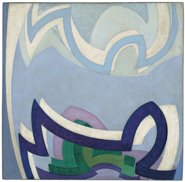 Bleus Mouvants III, Frantiŝek Kupka - 1925/27