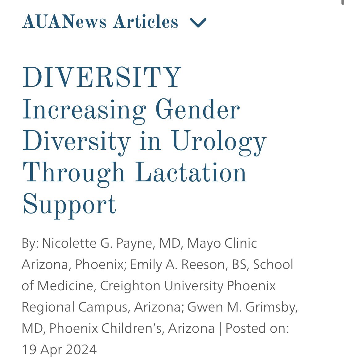 Danny Salevitz (@dannysalevitz) on Twitter photo Check out the full article in AUA News!
auanews.net/issues/article… Check out the full article in AUA News!
auanews.net/issues/article…