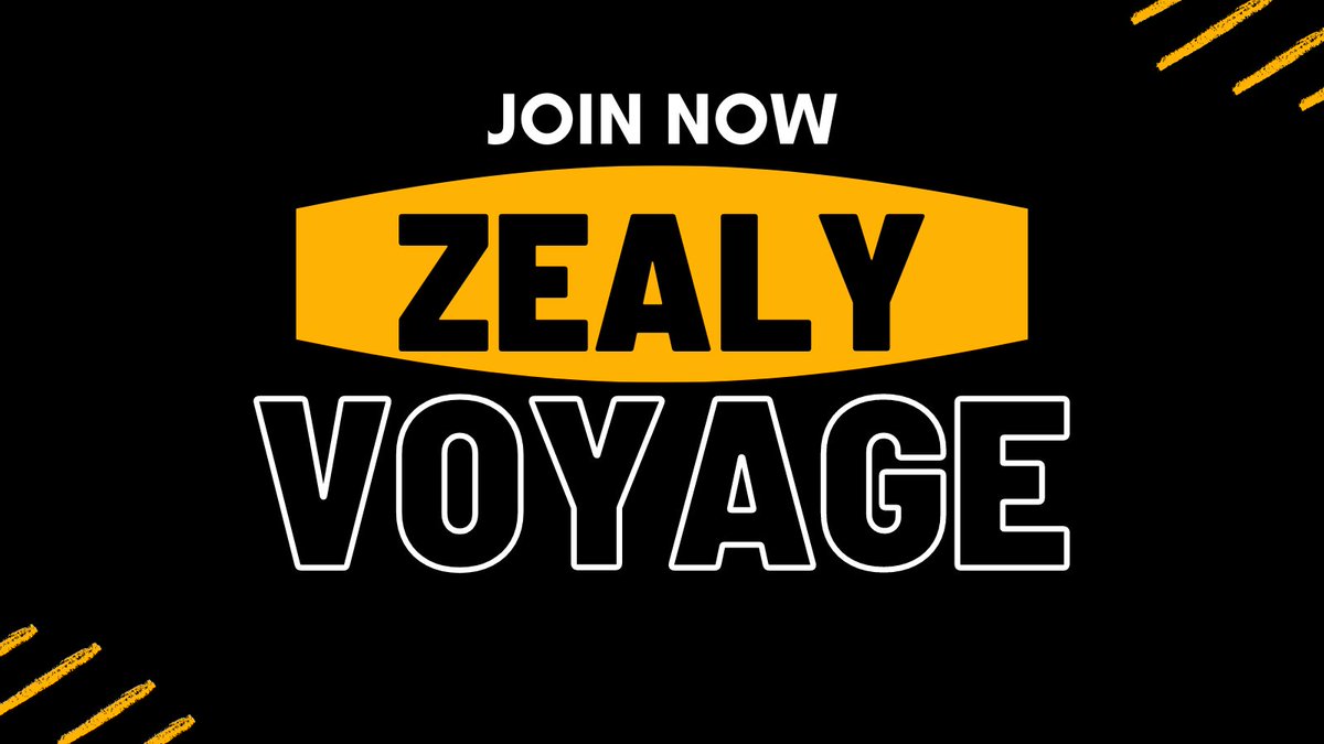 Time for Zealy Voyage, Join Now!!! zealy.io/cw/xtag/invite… #xTag_xyz #quests #Zealy #ProductTesting #AirdropCrypto #Bitcoin #Web3