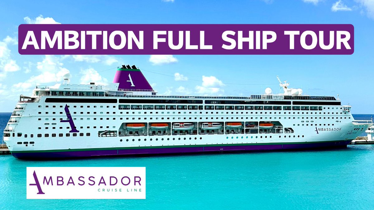 Sistersonthesea's tweet photo. Our new YouTube video is out now.

Check out our full ship tour of @ambassadorcruis Ambition here 👇

https://t.co/KBWV5cWdqX

#ambassadorcruiseline #cruise #shiptour https://t.co/bnRAcVYm3m