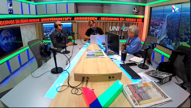 AL AIRE ‼️

🎼"De todo y con todo" 💪🏻<a href="/SixtoLopez57/">Sixto Lopez</a> y <a href="/AleyAguilera/">Alejandro Aguilera</a> hasta las 16:00 horas con las novedades del ámbito folclórico y cultural🎶

📻#Universo970AM