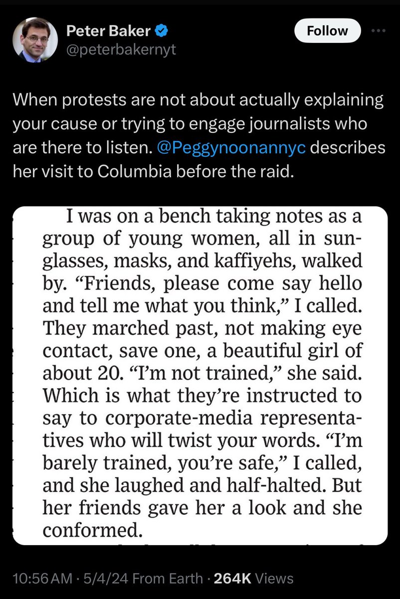 As a mother, I very carefully explained to my kids how to spot and avoid creepy stalkers -Avoid eye contact -Keep walking These young ladies are well trained