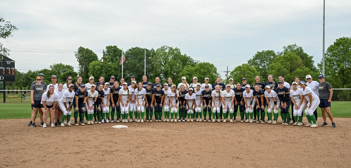 Bigger than a game 💚 Saturday we played for something bigger, wearing green socks to show our support in ending the stigma and spreading awareness on mental health. Thank you to @UNCGSoftball for helping us accomplish this!