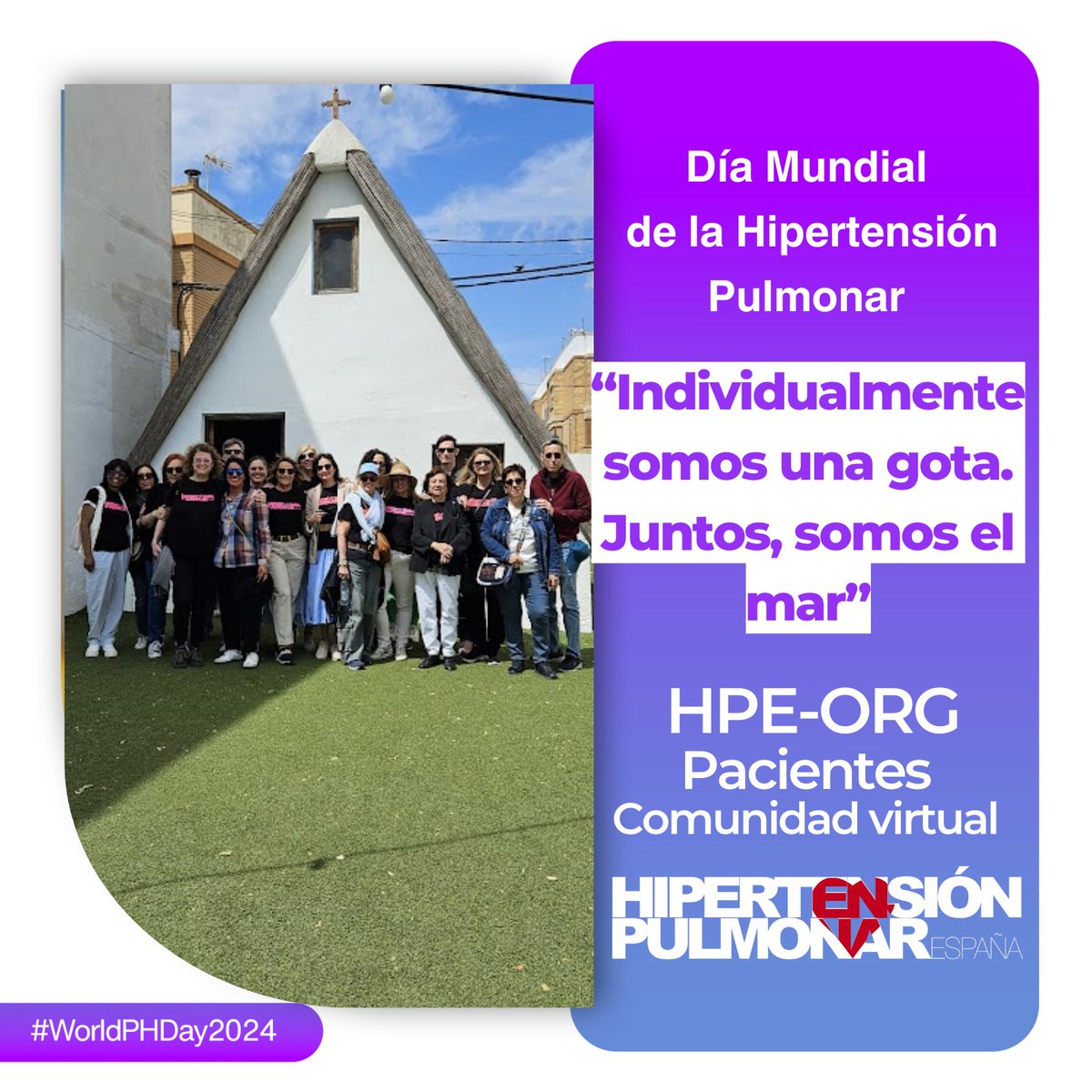 Hoy es el Día Mundial de la #HipertensiónPulmonar y todos los socios de HPE participamos de la campaña de concienciación 🙌

Si quieres conocer más entra a 👉 hipertensión-pulmonar.com

#WorldPHDay2024 #WeBreatheUnited #WPHD #HipertensiónPulmonar #hpe #PHAEurope