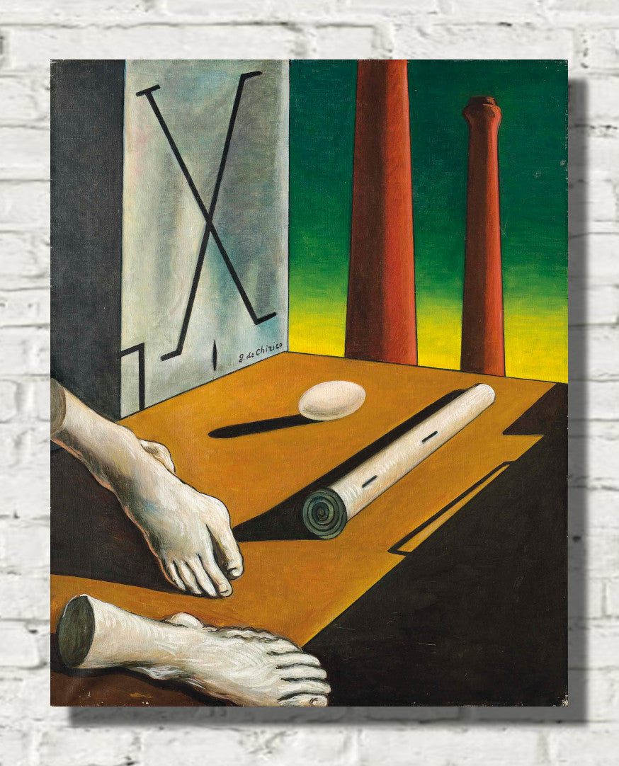 Trending Wall Art💡:  The mystery of the orthopedist by Giorgio de Chirico  👉🏽👉🏽 nuel.ink/fQXYCT

#gallerywall #wallart #homedecorideas
