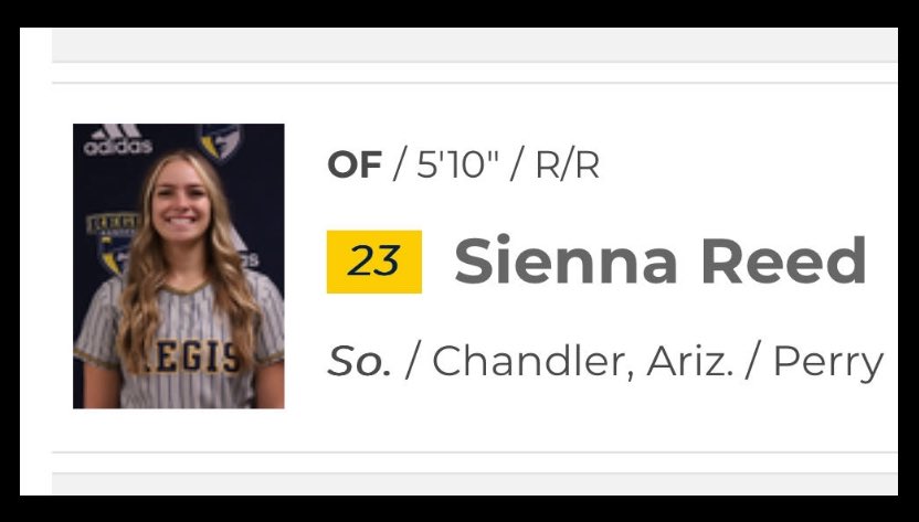 Post Season Honors for 3 of our former Pumas. 

Noelle (Nojo) Gumm (‘23): 1st Team CAL PAC 
Autumn Kunze (‘22): Honorable Mention RMAC 
Sienna Reed (‘22): Honorable Mention RMAC