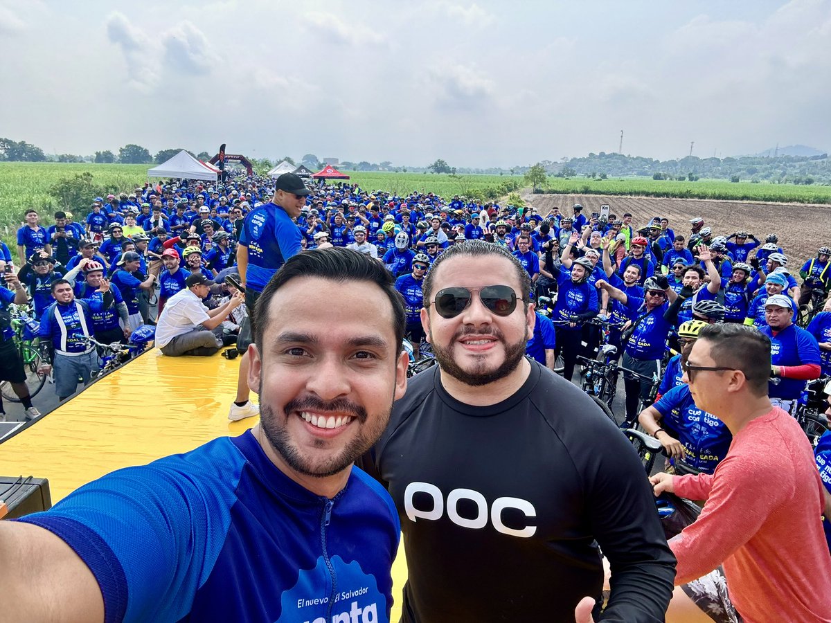 🇸🇻🚴🏽‍♂️ #PedaleadaSV #Censo2024