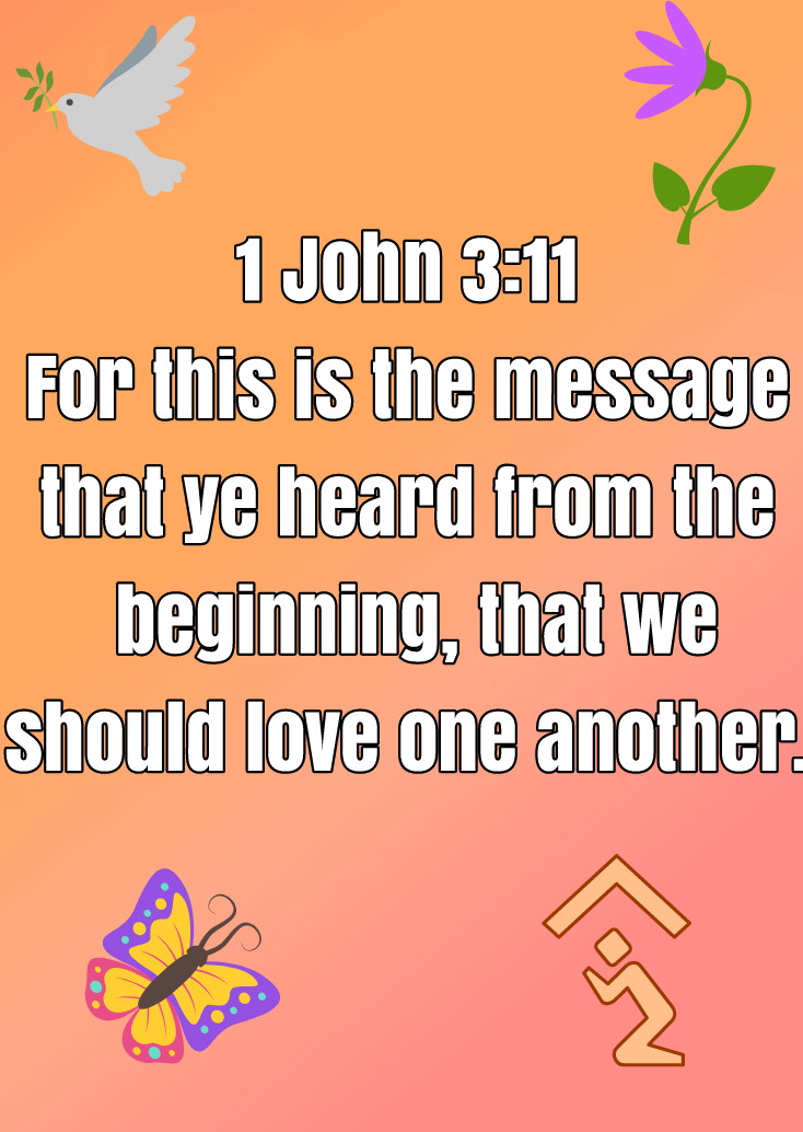 Herein is love, not that we loved God, but that he loved us, and sent his Son to be the propitiation for our sins. Beloved, if God so loved us, we ought also to love one another. - 1 John 4:10-11