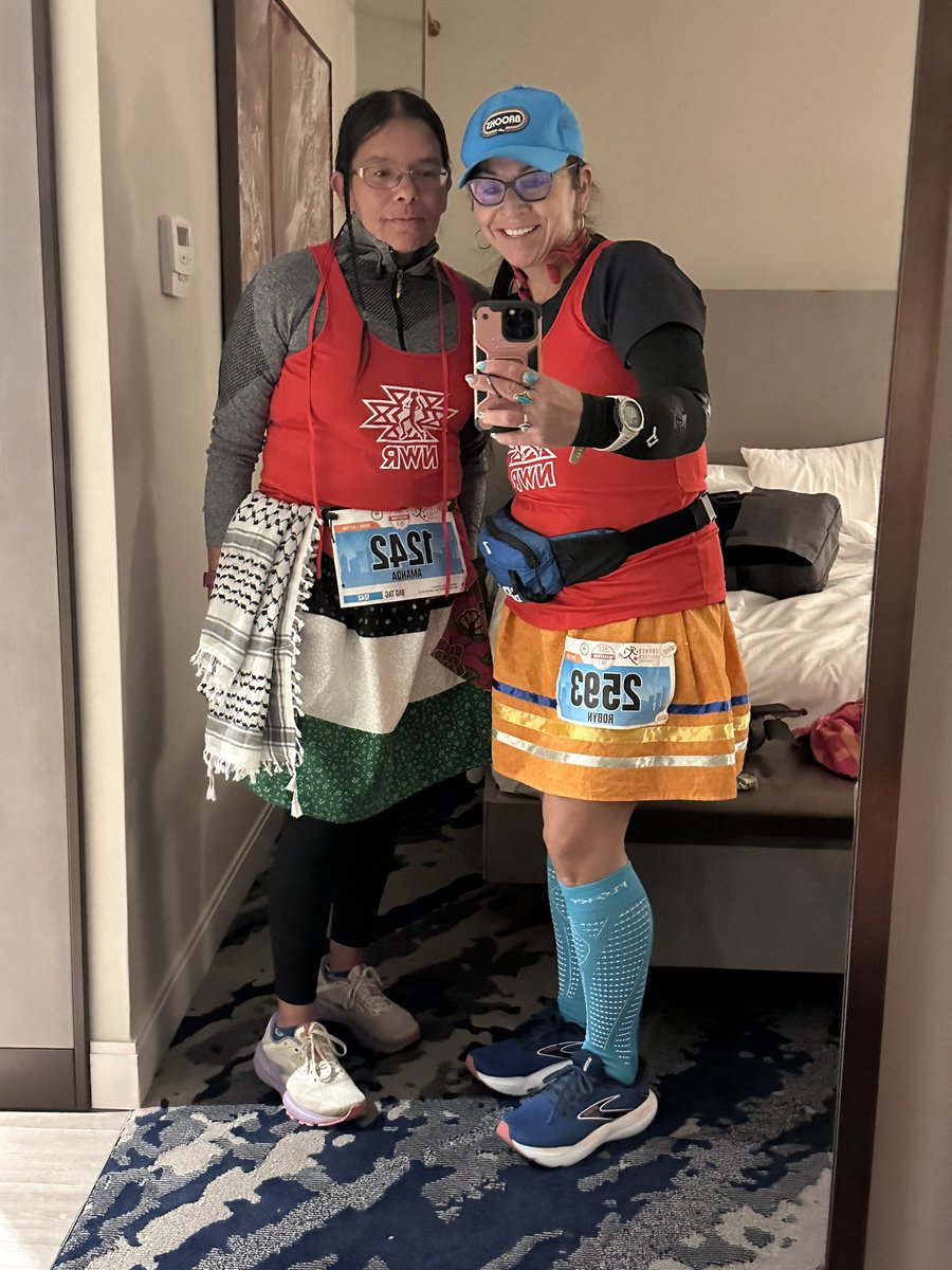 Robyn Michaud (@giwedinanangkwe) on Twitter photo Sisters! ❤️❤️❤️ #RedDressDay
<a href="/torontomarathon/">Toronto Marathon</a>
<a href="/NativeRunning/">Native Women Running</a>
<a href="/AnishNation/">Anishinabek Nation</a>
<a href="/brooksrunning/">Brooks Running 💙</a> Sisters! ❤️❤️❤️ #RedDressDay
<a href="/torontomarathon/">Toronto Marathon</a>
<a href="/NativeRunning/">Native Women Running</a>
<a href="/AnishNation/">Anishinabek Nation</a>
<a href="/brooksrunning/">Brooks Running 💙</a>