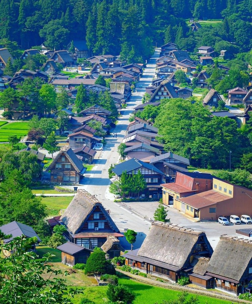 Shirakawa Village In Japan 🇯🇵