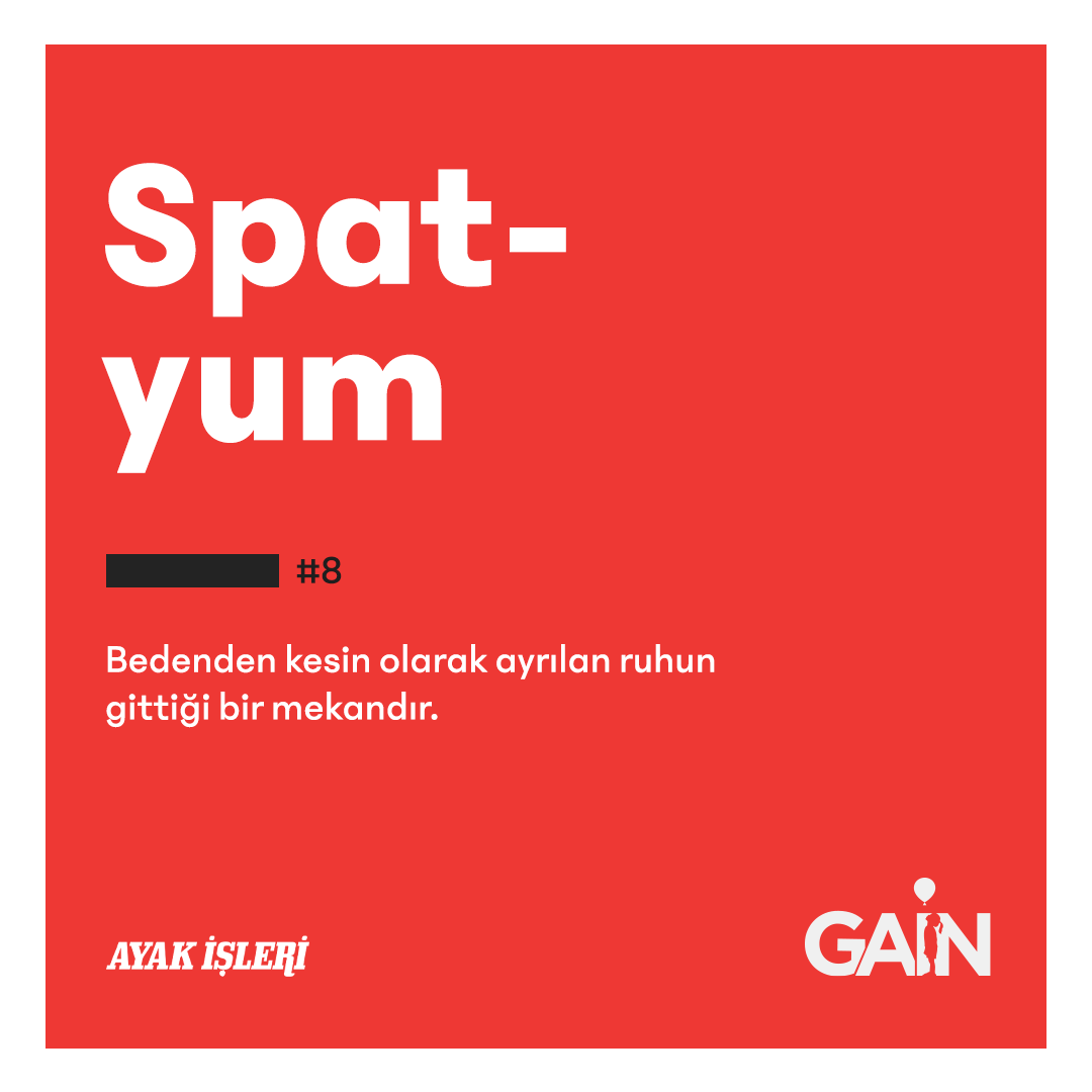 Dikkatli GAİN izleyicileri için, merak edilen GAİN kelimelerinde bugün. #GAİNSözlük #Ayakİşleri