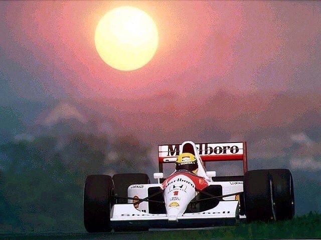 You are irreplaceable. Goodbye Ayrton and thank you, you were magic. #Senna30