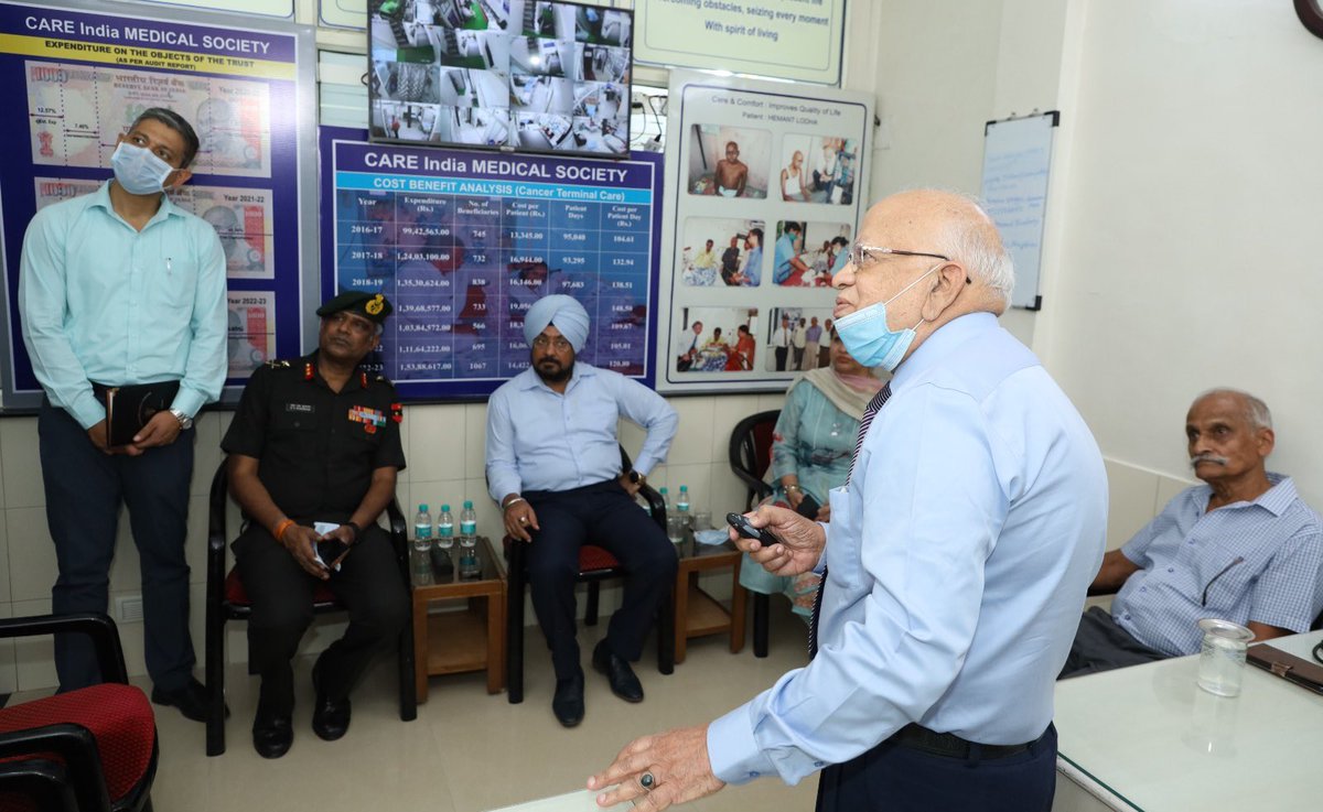 विश्रांति #VISHRANTI, Pune’s beacon of hope for cancer care, run by #EME #Veteran, received a distinguished visit from Lt Gen JS Sidana, DGEME. Their mission of providing free of cost compassionate care continues to touch lives, embodying the vision of its Army Veteran founder.…