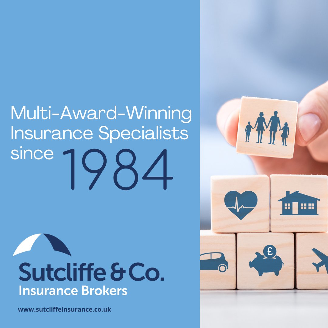 Since 1984, @sutcliffeCo has been trusted with arranging insurance for thousands of businesses and private clients across the UK from their base in Worcester. 

Visit sutcliffeinsurance.co.uk or call 01905 21681. 

#BusinessInsurance #PersonalInsurance #WorcestershireHour #Ad