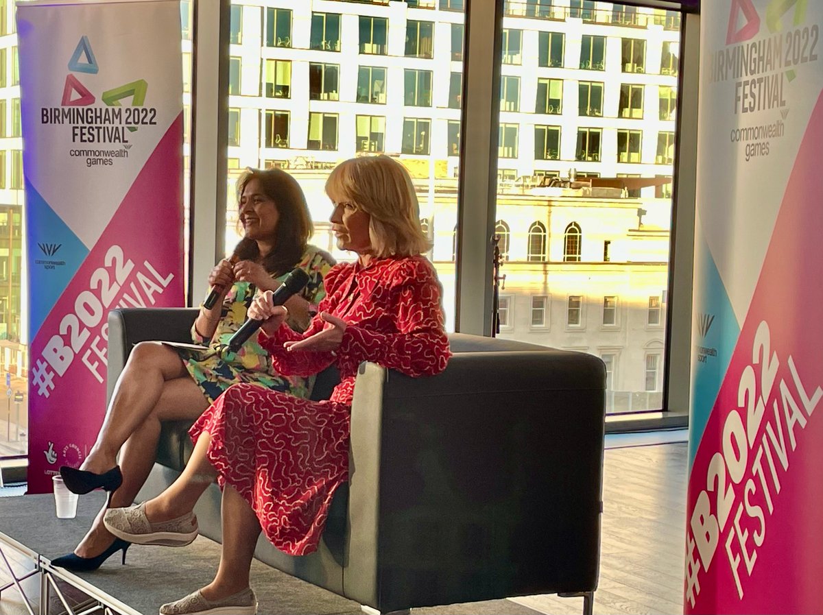 On this day: 5th May 2022, a fantastic evening and lovely #InConversation between @SatnamRana & @toyahofficial at Brum's Symphony Hall! Funny, warm, indefatigable, resilient, multi-talented - a few jaw-dropping moments in this interview. 🔉 @BBCSounds ⤵️ bbc.co.uk/sounds/play/p0…