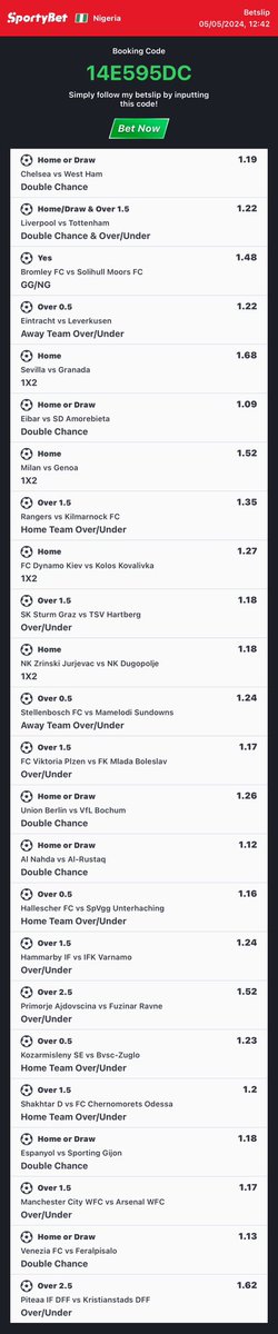 290 odds on Sportybet ❤️ 14E595DC | 14E595DC