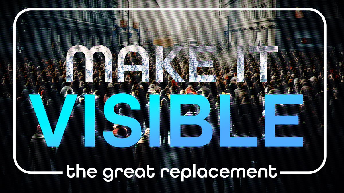 What needs to be done RIGHT NOW

It is an shame of the right-wing in Europe and the west  that there is still no global dashboard for the #GreatReplacement . Left-wing movements from climate activists to BLM are miles ahead of us!
 What do we need specifically?