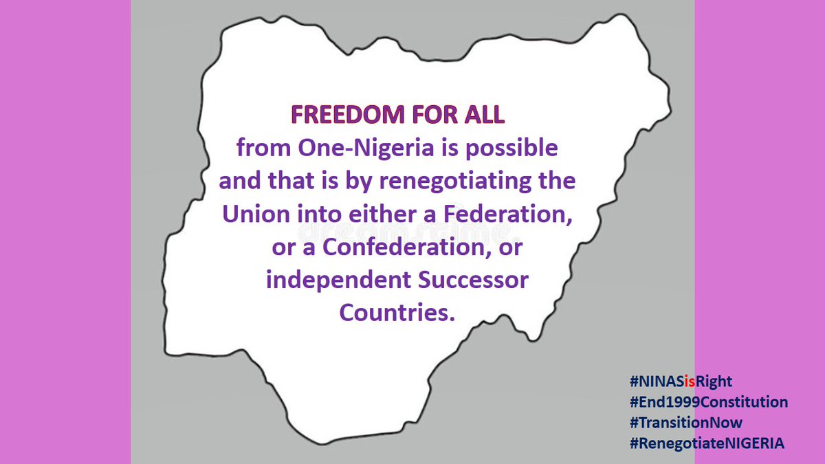 @BusinessDayNg #Nigeria…
#NINASisRight #End1999Constitution #TransitionNow #RenegotiateNIGERIA