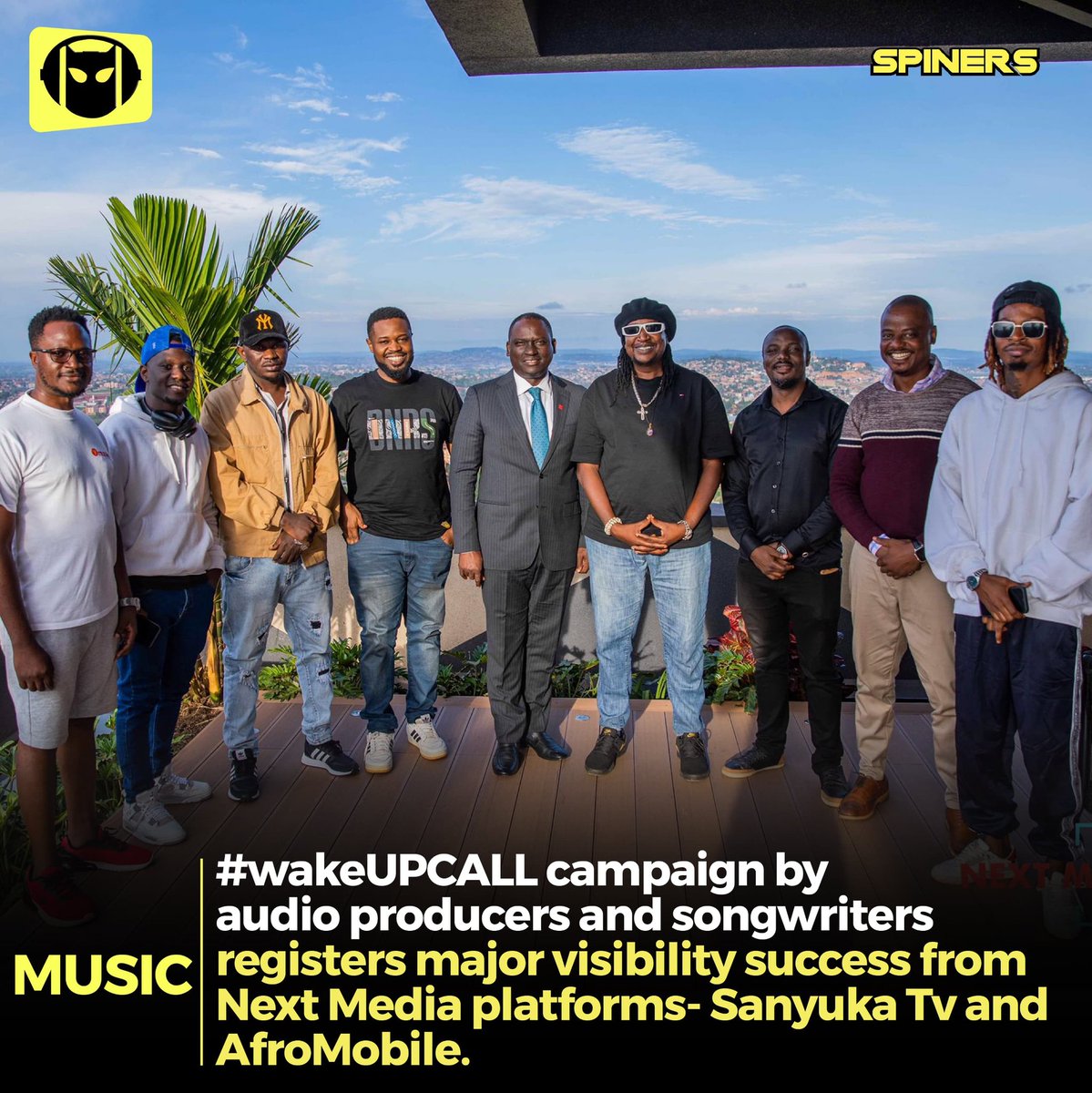 🎙️| #wakeUPCALL campaign gets major media boost from @nextmediaug ⤵️

weareSPINERS | spiners.net