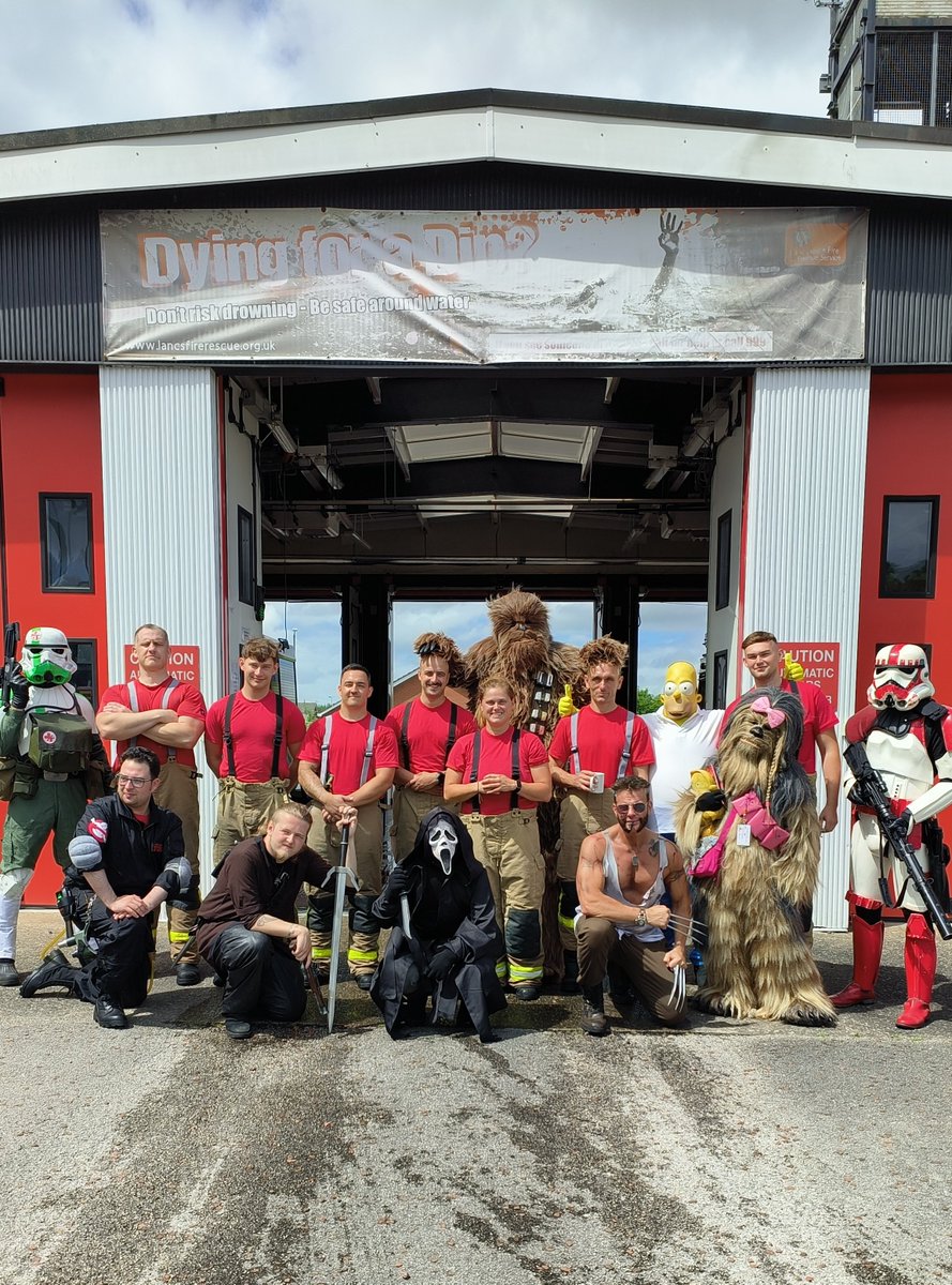 We hope you're having a great bank holiday!
We can't wait to have <a href="/ImperialOrder66/">ImperialOrder66UK</a> back next bank holiday Monday 27th at our charity car wash to raise funds for <a href="/firefighters999/">Fire Fighters Charity</a> and a very worthy local cause!
Bring your car down from 10-4 🫧🧽🚒🚗