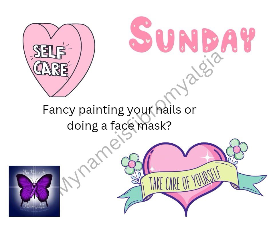 A warm welcome to our wonderful fibromyalgia family. We hope you all are well. And we also hope that your day is off to a great and you are getting some time for yourself. Let today be about yourself and pamper yourself a little. Personally I love having my nails done and my