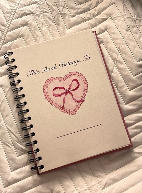 aesthetic notebook & binder 

— a thread