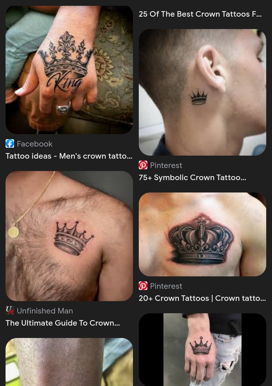 King Crown Tattoo Designs For Men Men Tattoo Design Ideas And Pictures