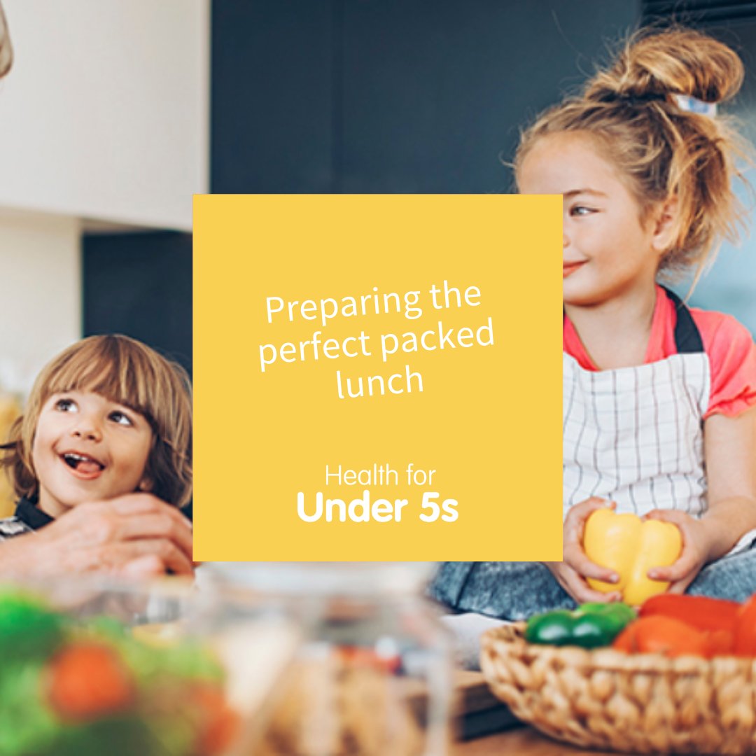 🥪 When you’re preparing your child’s packed lunch, there are a number of things you can do to encourage a #healthy, balanced diet. ➡️ Read our tips here: bit.ly/3s1MQ7o #healthforunder5s