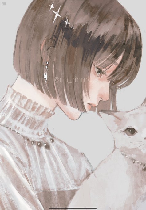 「シャツ 白い猫」のTwitter画像/イラスト(新着)