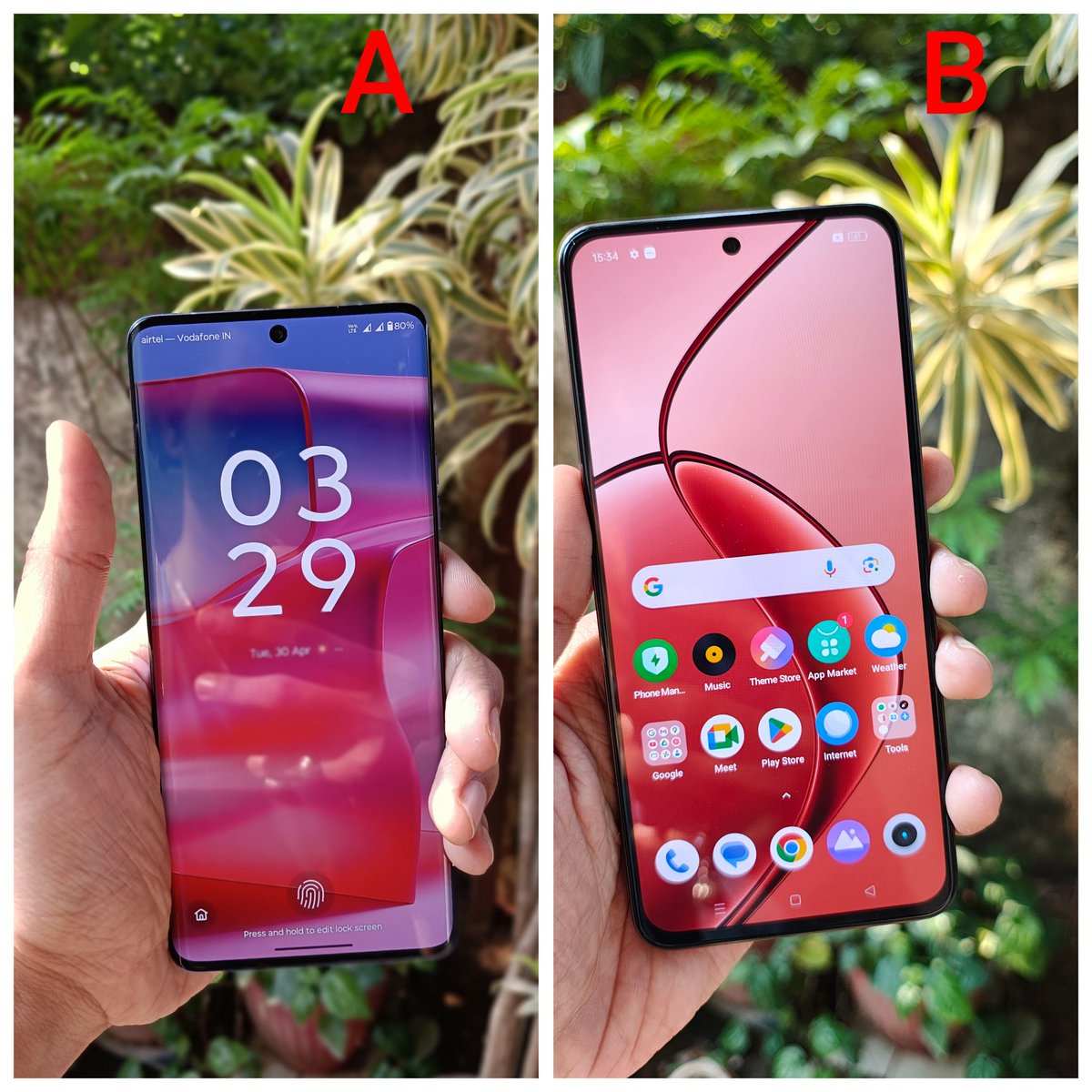 omkar_0002's tweet photo. According to you 🤔🧐
Which of the following has better Stylish ✨ & Aesthetic Design & Value for money Smartphone❓💰🤑💥✨😍💫
A) 𝗠𝗼𝘁𝗼𝗿𝗼𝗹𝗮 𝗘𝗱𝗴𝗲 𝟱𝟬 𝗣𝗿𝗼
B) 𝗥𝗲𝗮𝗹𝗺𝗲 𝗣𝟭
#Motorola #Realme
#MotorolaEdge50Pro #RealmeP1 https://t.co/7nLB6vORAY
