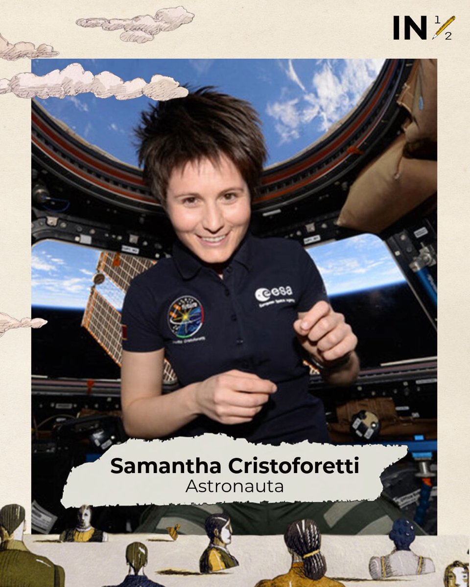 Oggi a #InMezzora sarà con noi l'astronauta @AstroSamantha. 📌 Alle 14.35 su #Rai3 e @RaiPlay.