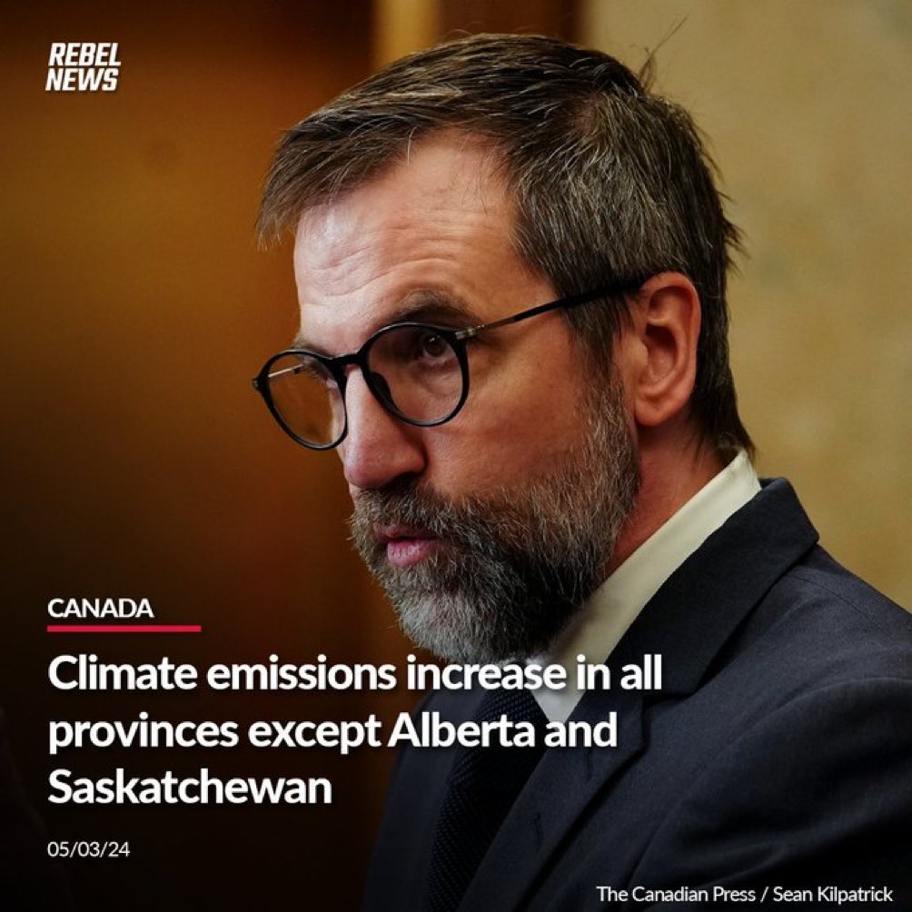 How does a Carbon Tax lower emissions again ? Oh, right, @s_guilbeault doesn’t track the results, of course. But, Trudeau will keep raising it until Taxpayers suffer enough hardship that they travel less, eat less and just stay home. It’s the Liberal way.