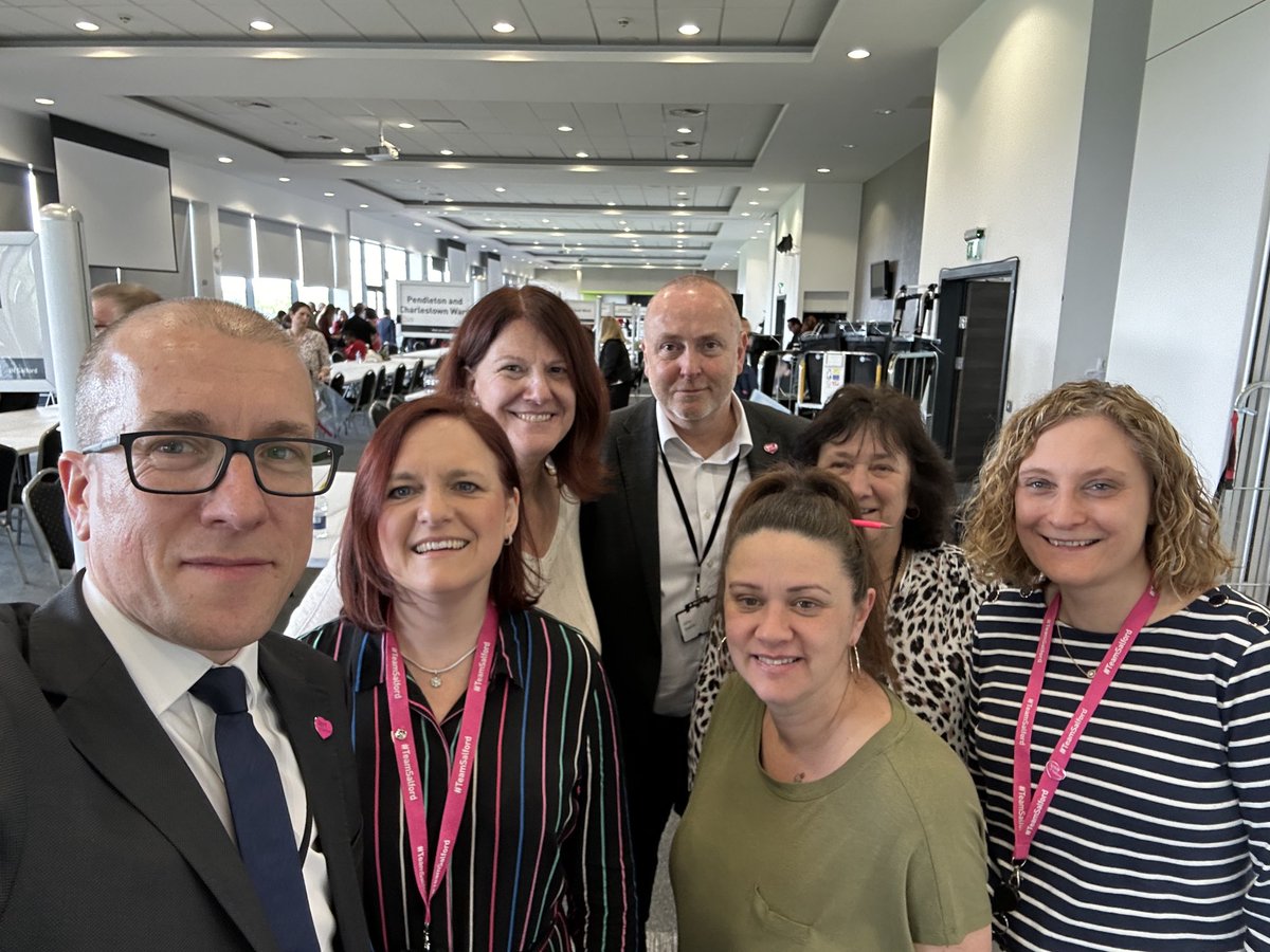 Today’s top team all done! HUGE thanks again to our wonderful team for all the support over 4 days and counting circa 150,000 votes. Full results are at ⁦@SalfordCouncil⁩ now #localgov #salford #localelections2024 #GMElects #democracy  #spiritofsalford