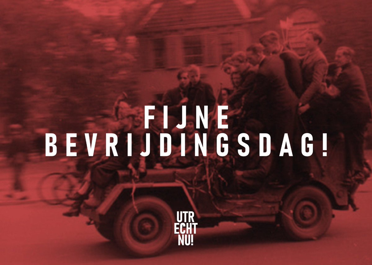 Vandaag vieren we onze bevrijding van tirannie! #raad030 #bevrijding