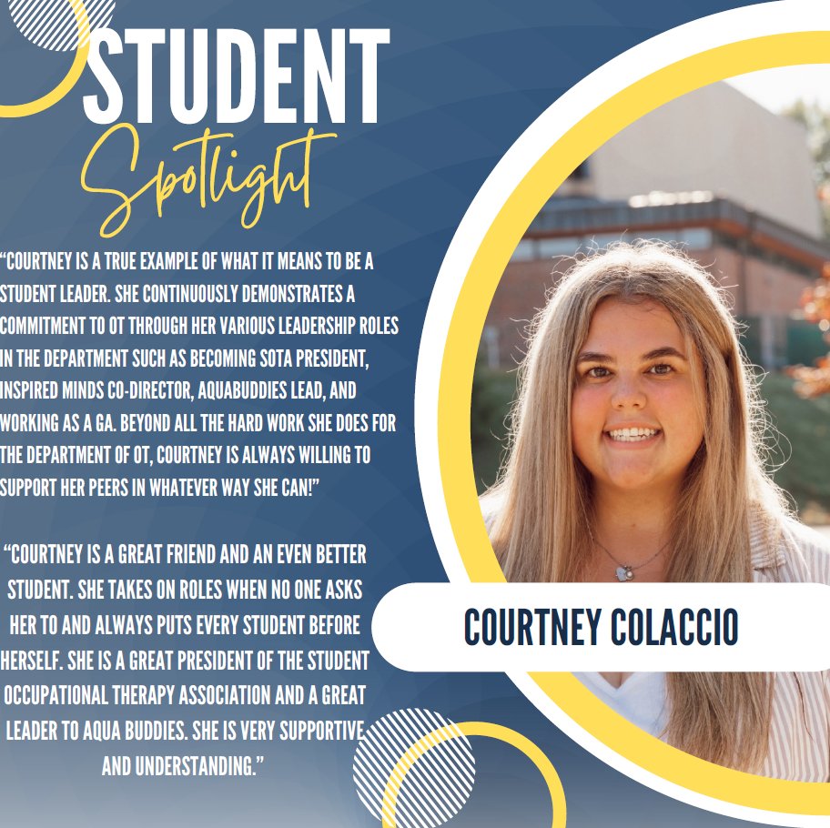 🌟✨ COPHS Student Spotlight Alert! ✨🌟

Let's shine a light on one of our outstanding students in the College of Pharmacy & Health Sciences! 

#COPHSExcellence #HealthSciences #StudentSuccess #SpotlightSunday